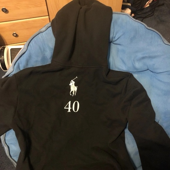 Size large polo Ralph Lauren hoodie - Picture 2 of 2